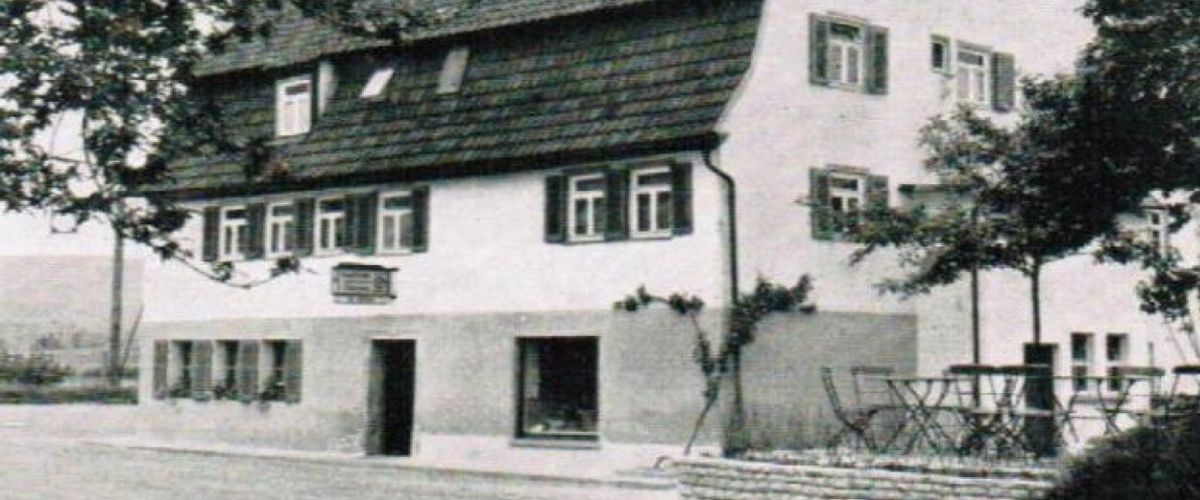 Gasthof Sonne in den 1950er Jahren